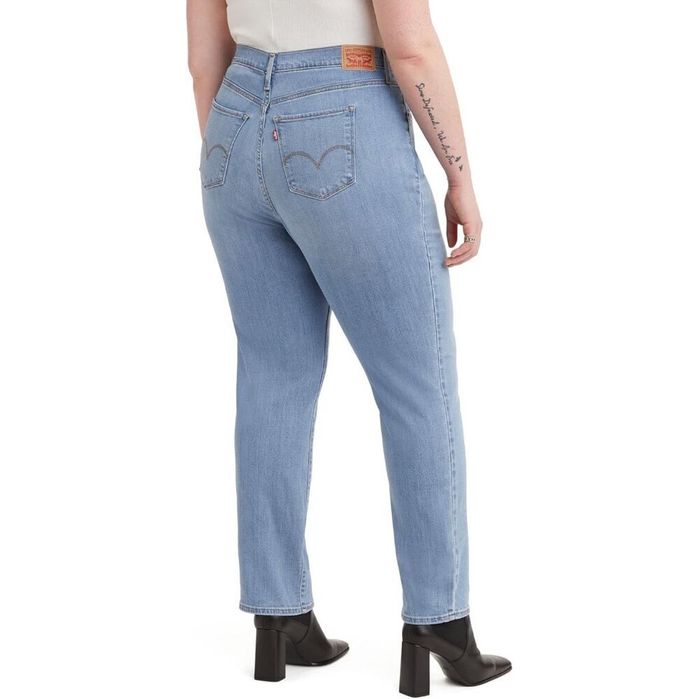Levi's 724 High Rise Straight Jeans Size 31 - Medium Indigo - Picture 2 of 9